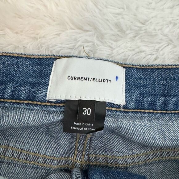 Current Elliott Women's Patch Work Jeans Size 30 - Picture 5 of 8